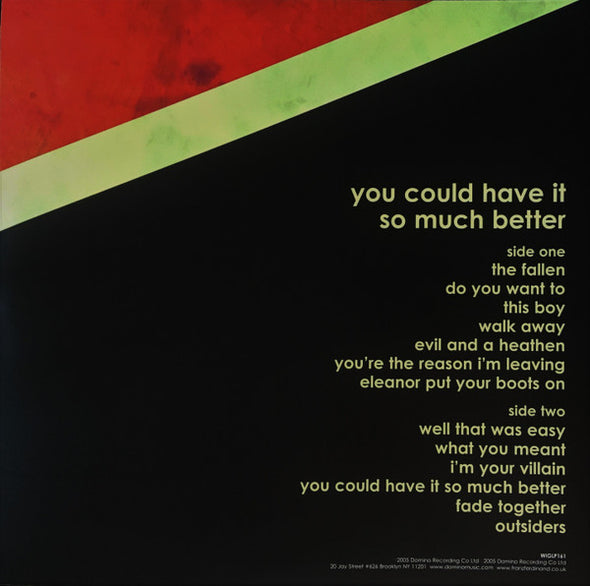 Franz Ferdinand : You Could Have It So Much Better (LP, Album)