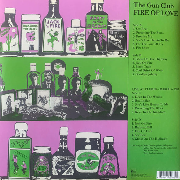 The Gun Club : Fire Of Love (LP, RE, RM + LP + Dlx)