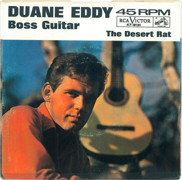 Duane Eddy : Boss Guitar / The Desert Rat (7", Roc)
