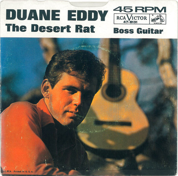 Duane Eddy : Boss Guitar / The Desert Rat (7", Roc)