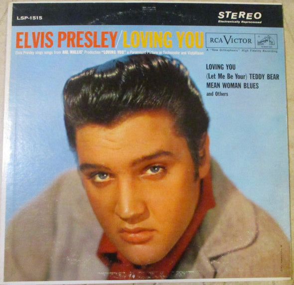Elvis Presley : Loving You (LP, Album, RE, Ind)