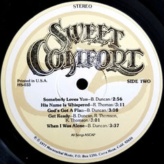 Sweet Comfort* : Sweet Comfort (LP, Album)