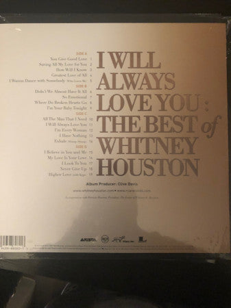 Whitney Houston : I Will Always Love You: The Best Of Whitney Houston (2xLP, Comp)