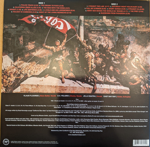 Dead Kennedys : Give Me Convenience Or Give Me Death (LP, Comp, RE, RM, Gat)