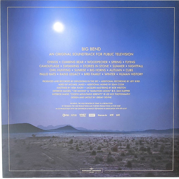 Explosions In The Sky : Big Bend (An Original Soundtrack For Public Television) (2xLP, Album)