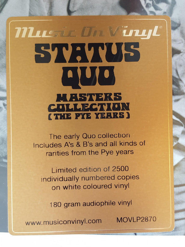 Status Quo : Masters Collection (The Pye Years) (2xLP, Comp, Ltd, Num, Whi)