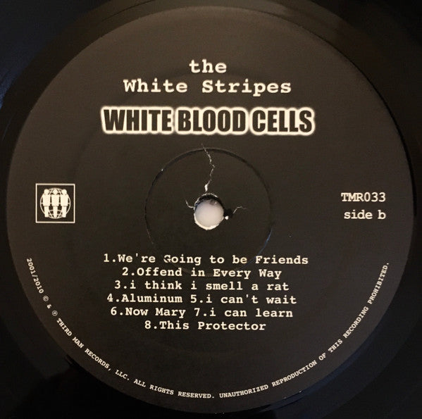the white stripes album cover white blood cells