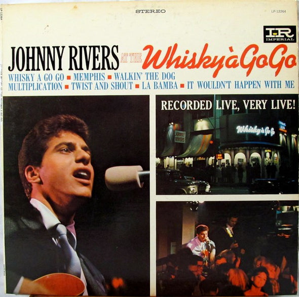 Johnny Rivers : Johnny Rivers At The Whisky À Go-Go (LP, Album, Ter)