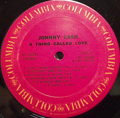 Johnny Cash : A Thing Called Love (LP, Album)