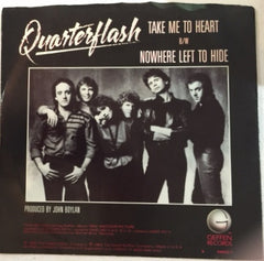 Quarterflash : Take Me To Heart (7", Single, Win)