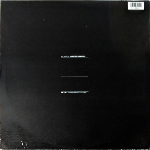 Joy Division : Unknown Pleasures (LP, Album, RE, RP)