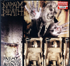 Napalm Death : Enemy Of The Music Business (LP, Album, Ltd, RE, Red)