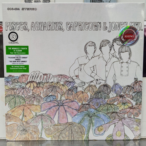 The Monkees : Pisces, Aquarius, Capricorn & Jones Ltd. (LP, Album, Ltd, RE, Tra)