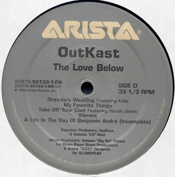 OutKast : Speakerboxxx / The Love Below (4xLP, Album)