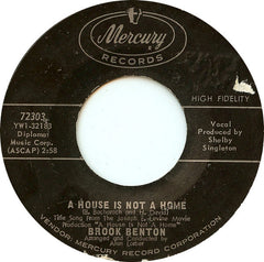 Brook Benton : A House Is Not A Home / Come On Back (7")