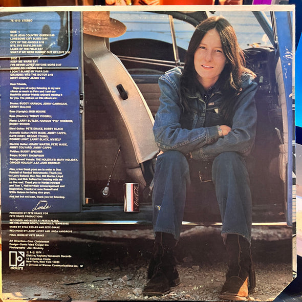 Linda Hargrove : Blue Jean Country Queen (LP, Album, Col)