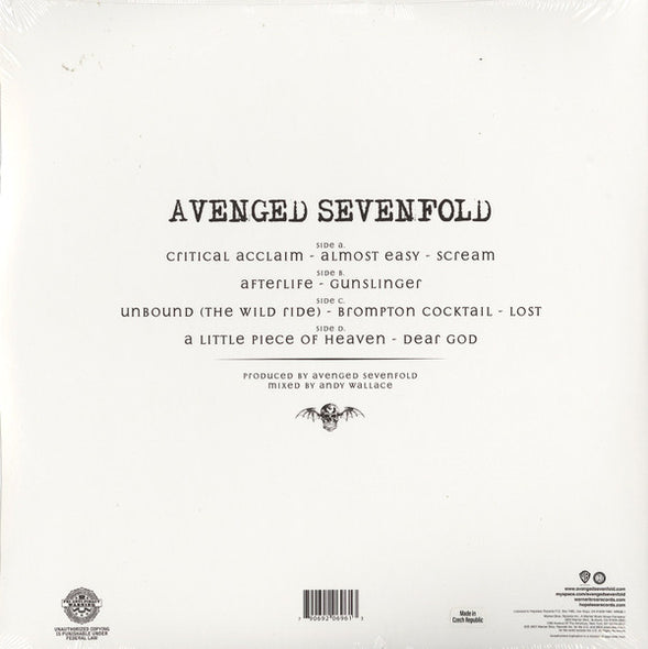 Avenged Sevenfold : Avenged Sevenfold  (2xLP, Album, RE, Ora)