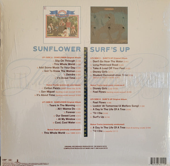 The Beach Boys : Feel Flows (The Sunflower & Surf's Up Sessions • 1969 - 1971) (2xLP, Album, Comp)