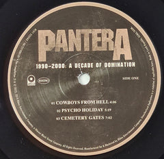 Pantera : 1990-2000: A Decade Of Domination (LP, RE, Bla + LP, S/Sided, Etch, RE, Bla + Comp, L)
