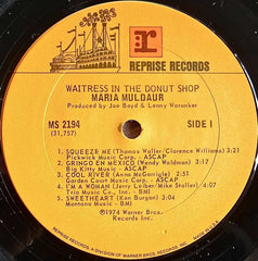 Maria Muldaur : Waitress In A Donut Shop (LP, Album)
