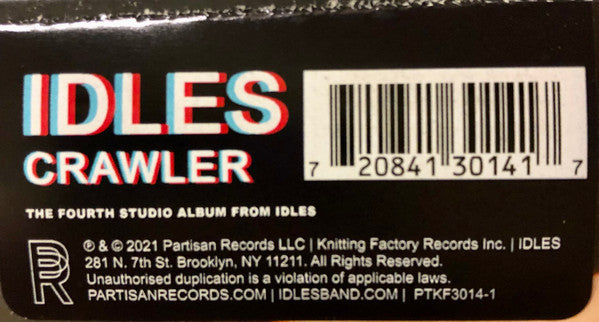 Idles : Crawler (LP, Album)