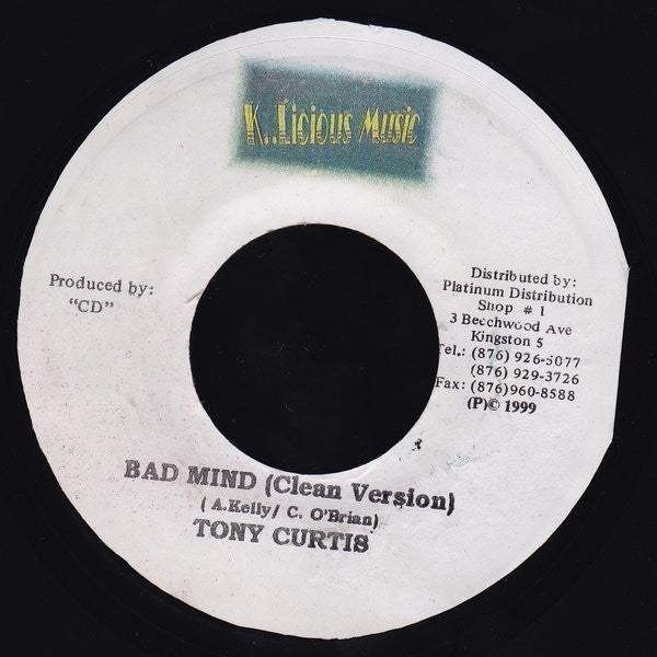 Tony Curtis : Bad Mind (7")