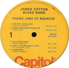 James Cotton Blues Band* : Taking Care Of Business (LP, Album, RE)