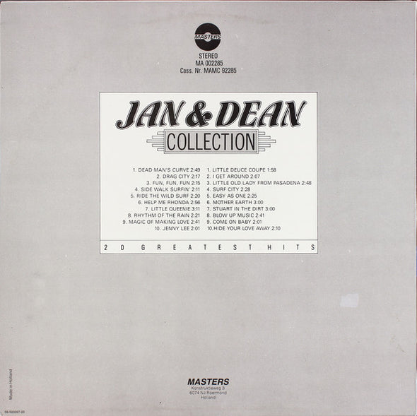 Jan & Dean : Collection (LP, Comp)