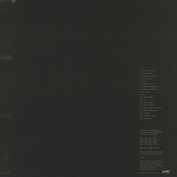 Fugazi : Instrument Soundtrack (LP, Album, RE, RM)