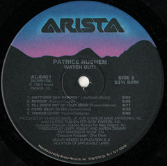Patrice Rushen : Watch Out! (LP, Album)