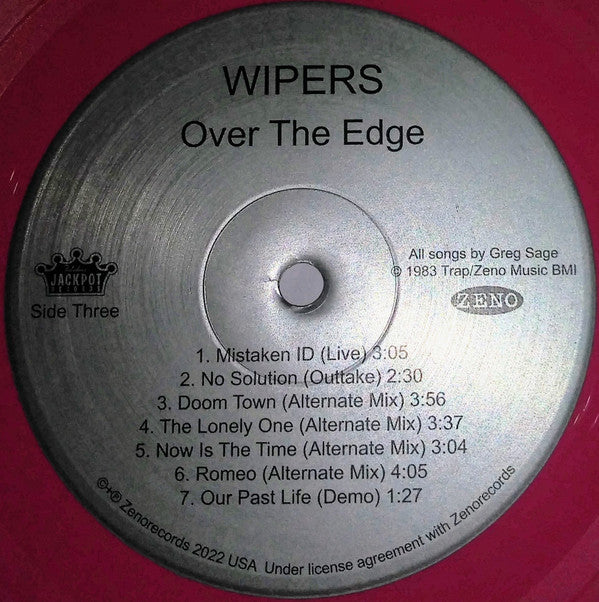 Wipers : Over The Edge (LP,Album,Reissue,Remastered)