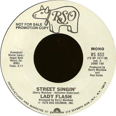 Lady Flash (2) : Street Singin' (7", Promo)