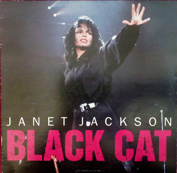 Janet Jackson : Black Cat (12", Single)
