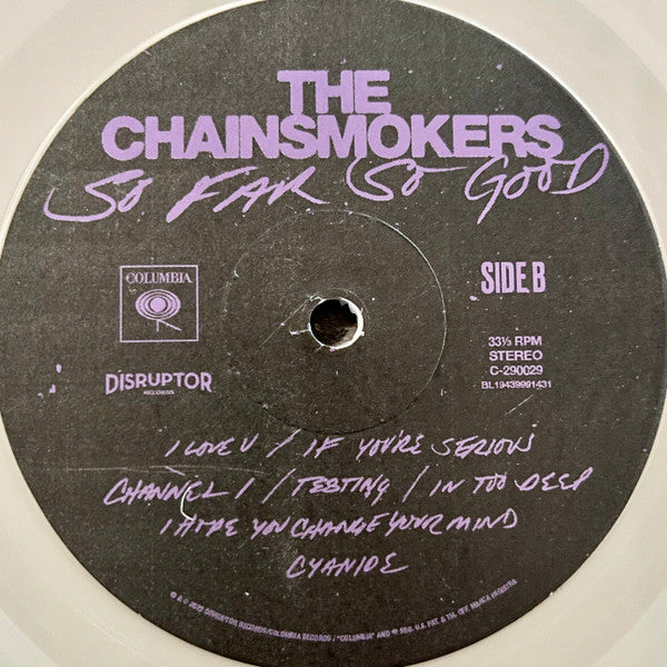 Buy The Chainsmokers So Far So Good (LP, Album, Online for great price – Feels So Good