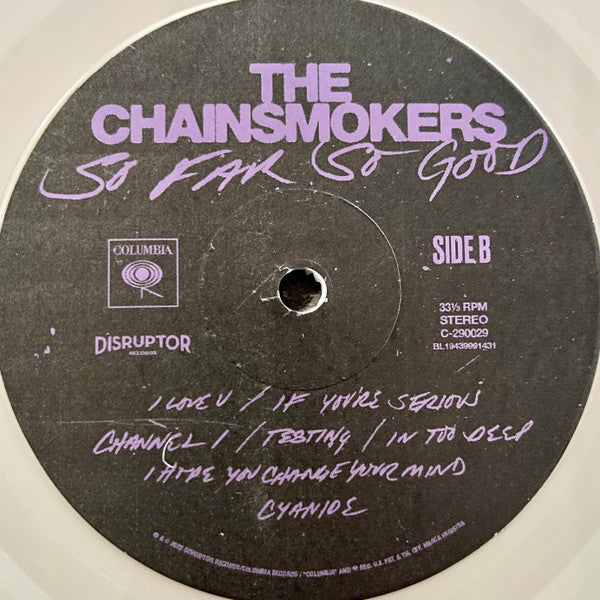 Buy The Chainsmokers So Far So Good (LP, Album, Whi) Online for a
