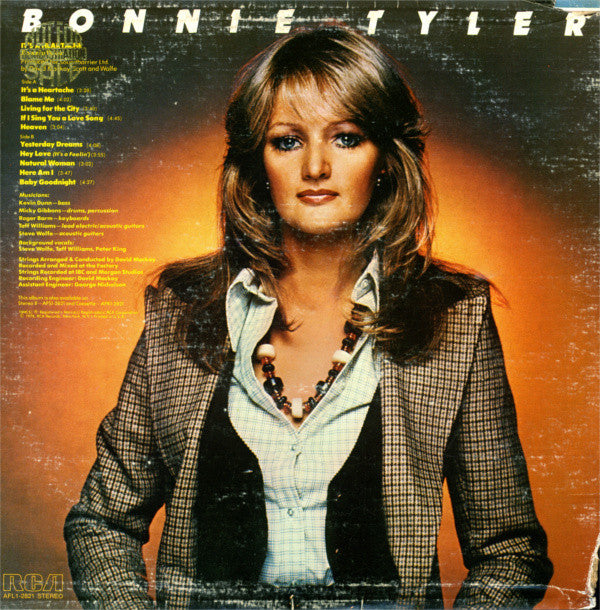 Bonnie Tyler : It's A Heartache (LP, Album)
