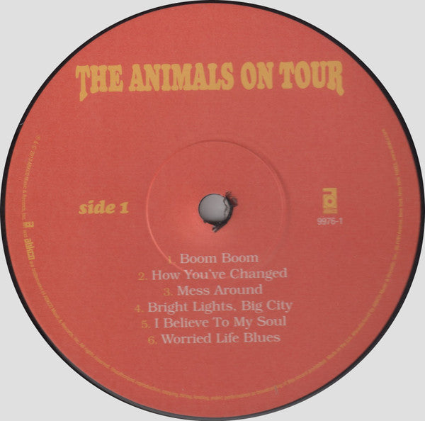 The Animals : The Animals On Tour (LP, Album, RE, 180)