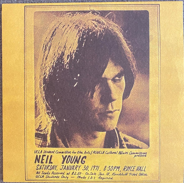 Neil Young : Royce Hall 1971 (LP,Album)