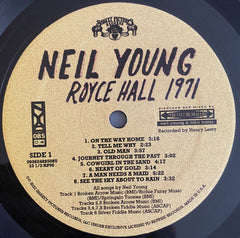 Neil Young : Royce Hall 1971 (LP, Album)