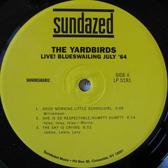 The Yardbirds : Live! Blueswailing July '64 (LP, Album)
