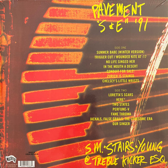 Pavement : Slanted And Enchanted (LP, Album, Ltd, RE, RP, Red)