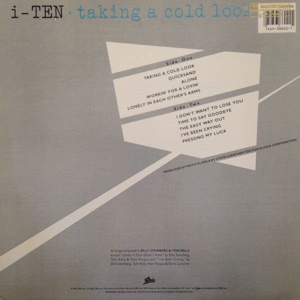 i-Ten : Taking A Cold Look (LP, Album, Pit)