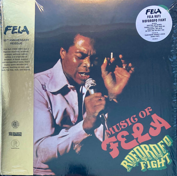 Fela* & The Africa 70* : Music Of Fela - Roforofo Fight (LP, Gre + LP, Ora + Album, Ltd, RE, 50t)
