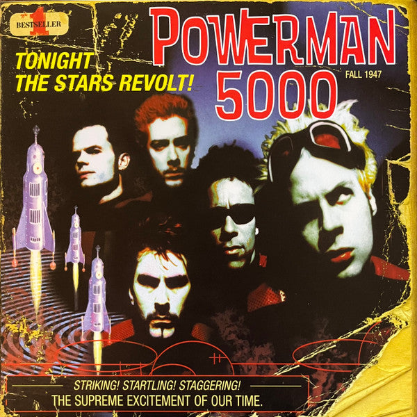 Powerman 5000 : Tonight The Stars Revolt! (LP, Album, RE, Cok)