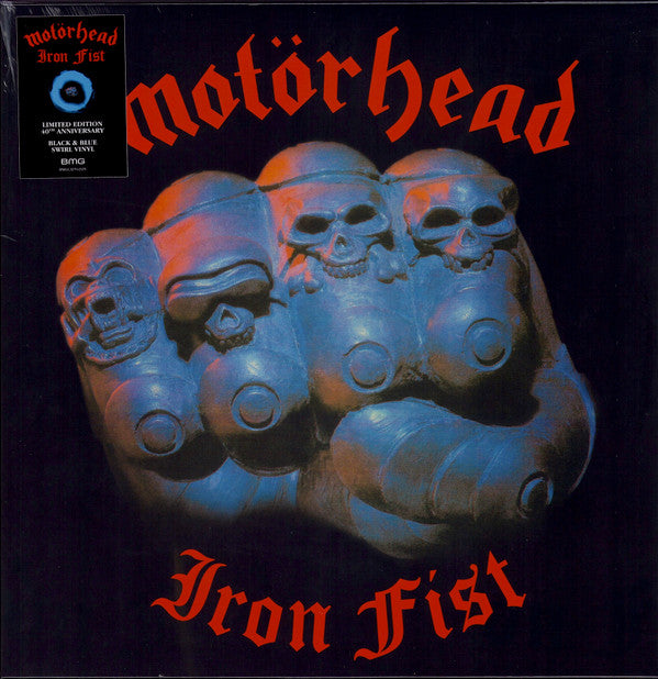 Motörhead : Iron Fist (LP, Album, Ltd, RE, Blu)