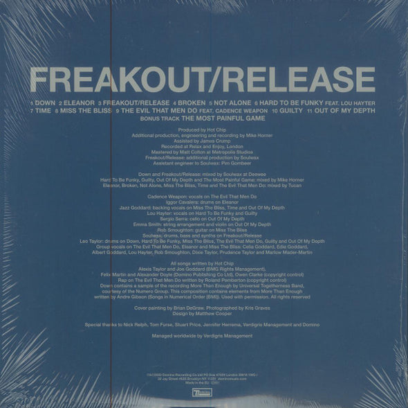 Hot Chip : Freakout/Release (2xLP, Album, Ltd, Bro)