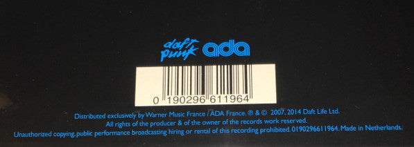 Daft Punk : Alive 2007 (2xLP, Album, Mixed, RE)