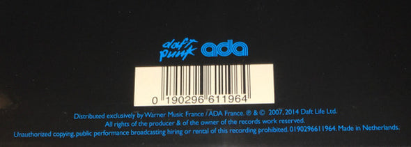 Daft Punk : Alive 2007 (2xLP, Album, Mixed, RE)
