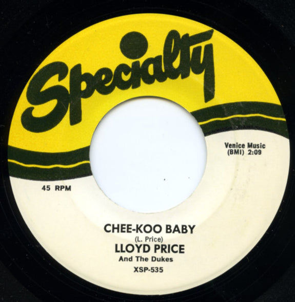 Lloyd Price And The Dukes* : Chee-Koo Baby / Oo-Ee Baby (7", RE)
