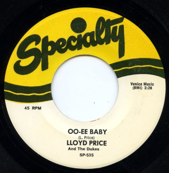 Lloyd Price And The Dukes* : Chee-Koo Baby / Oo-Ee Baby (7", RE)